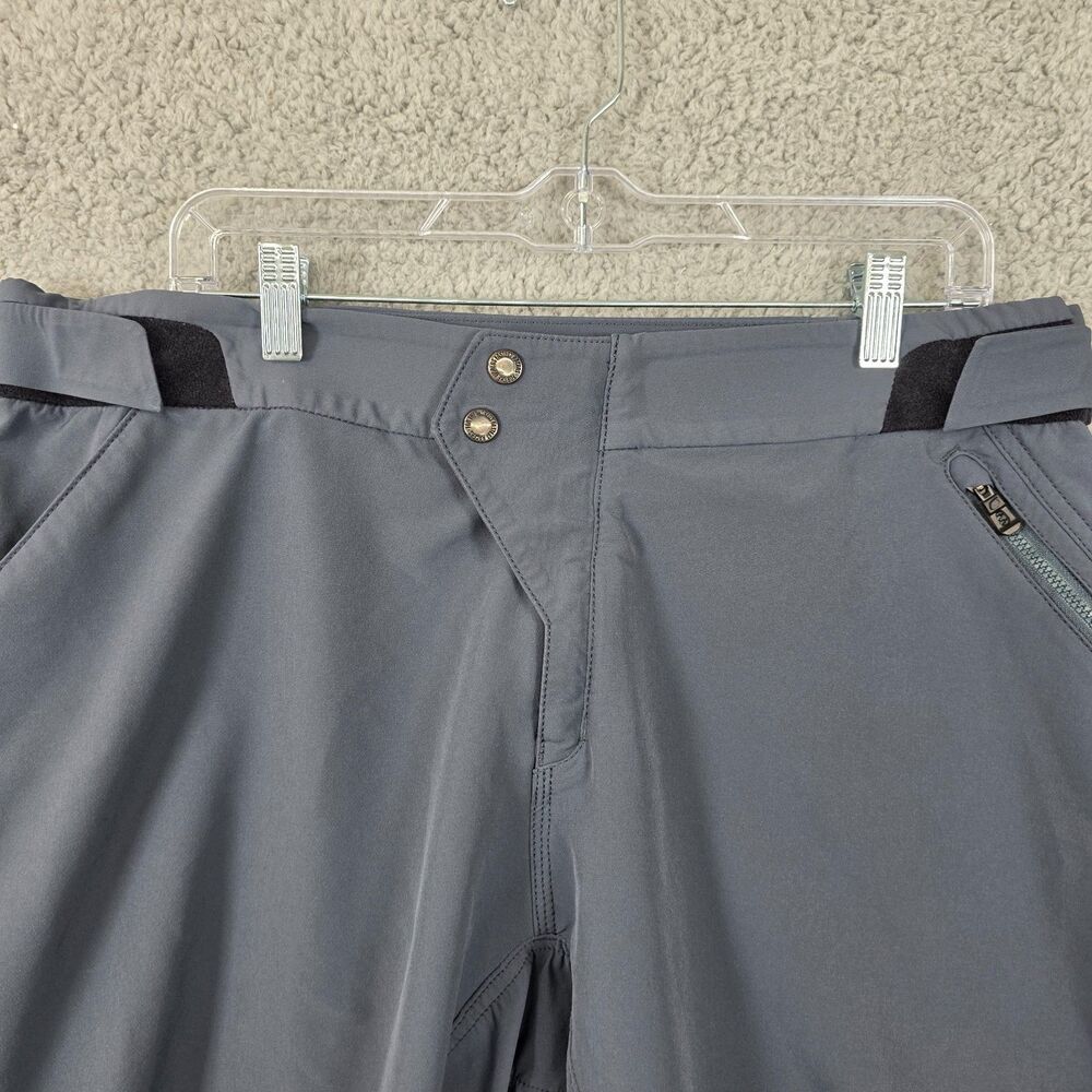 TROY LEE DESIGNS Ruckus Men's Gray Cycling Shorts Unlined Size 36 - Picture 2 of 13